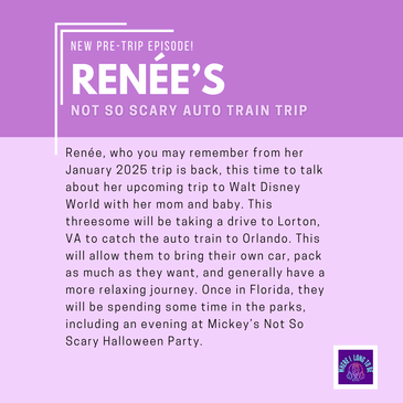 Pre-Trip Report: Renée’s Not So Scary Auto Train Trip (September 2025)