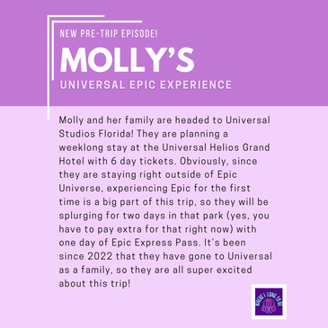 Pre-Trip Report: Molly’s Universal Epic Experience (August 2025)