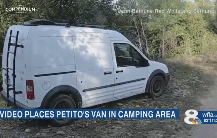 Jenn and Kyle Bethune discovered they had captured Gabby’s van near Grand Teton.