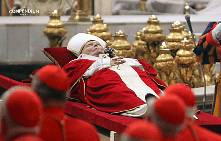 Pope John Paul II was head of the Catholic Church and sovereign of the Vatican City State from 1978 until his death in 2005