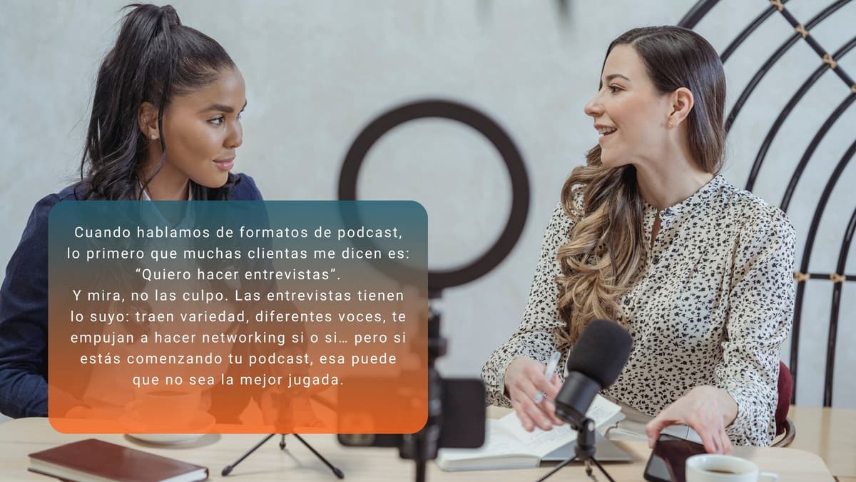 Por qué las entrevistas podrían estar saboteando tu podcast (y cómo evitarlo)