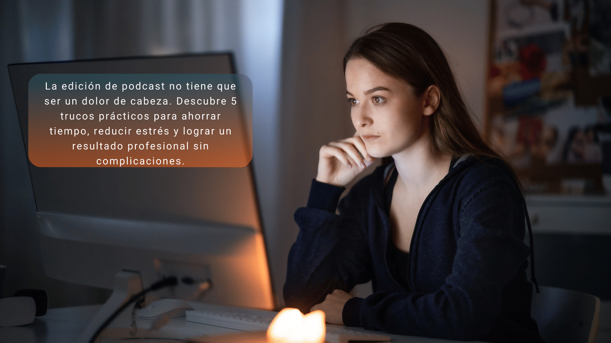 Edición de Podcast sin Estrés: 5 Trucos para Ahorrar Tiempo y Simplificar tu Proceso