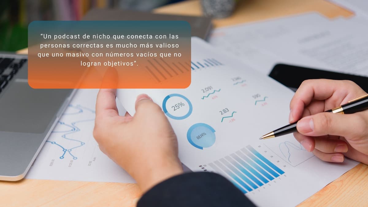 ¿Tu podcast no tiene muchas descargas? Eso puede que no sea tan malo