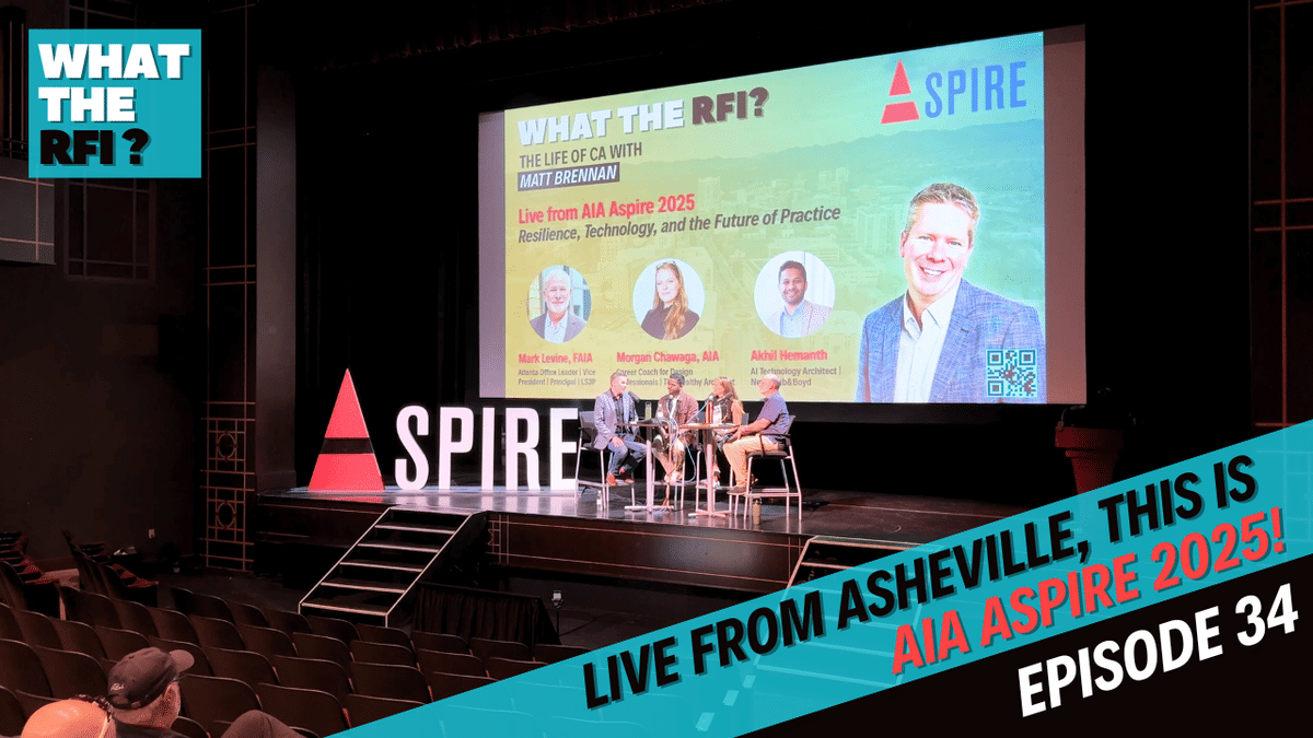 What the RFI? Live: The Future of Architecture at Aspire 2025