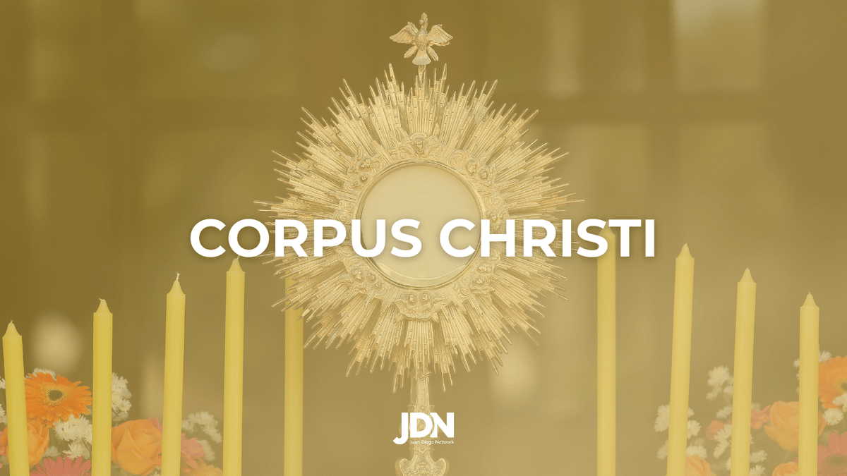 Corpus Christi: el gran día en que la Iglesia proclama y honra la presencia real de Jesús en la Eucaristía. 🙏