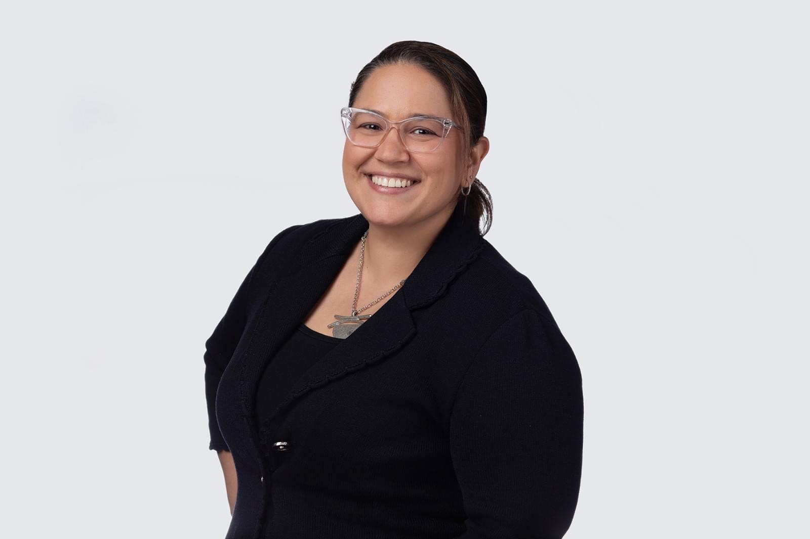 podcast host Nyleen Flores