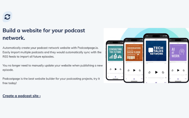 Why I Use Podcastpage.io for My Podcast Network Website