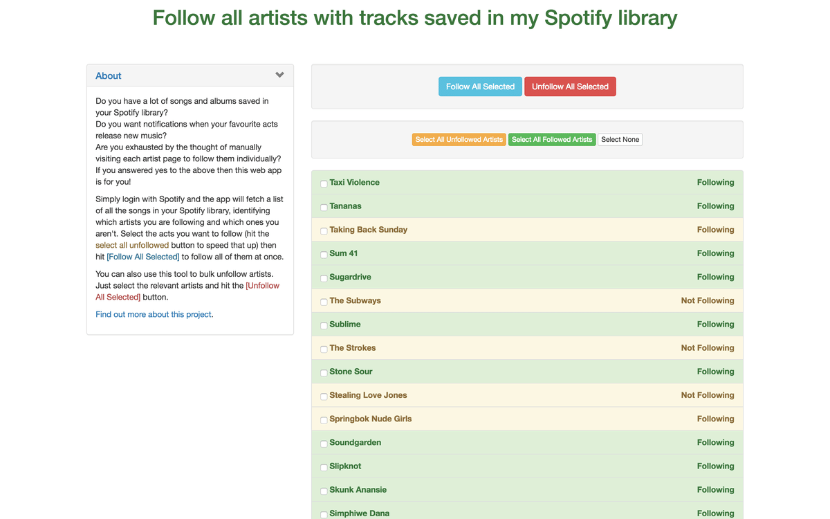 How to Bulk Unfollow Artists and Albums on Spotify and Clean Up a Messy Library