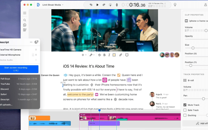 How Descript Took Hours Off My Podcast Workflow