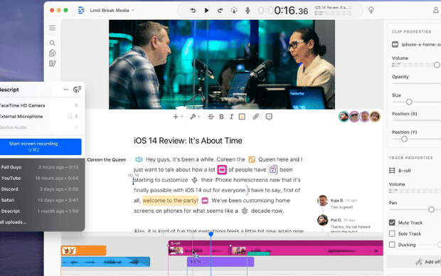 How Descript Took Hours Off My Podcast Workflow