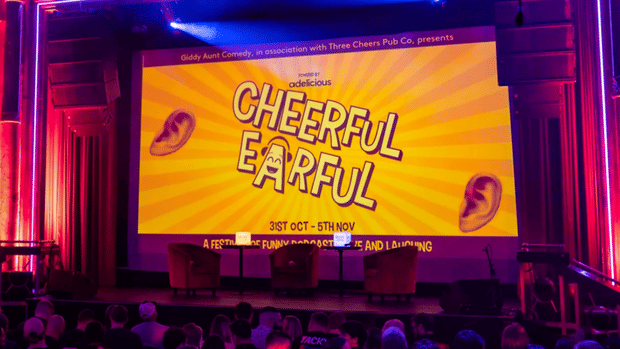 Podomedy Hits the Stage at Cheerful Earful Podcast Festival