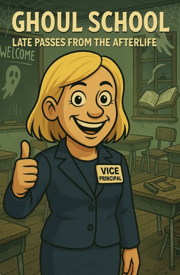 👻 New Episode: “Ghoul School – Late Passes from the Afterlife” 🎙️ Premiering October 21! 🗓️