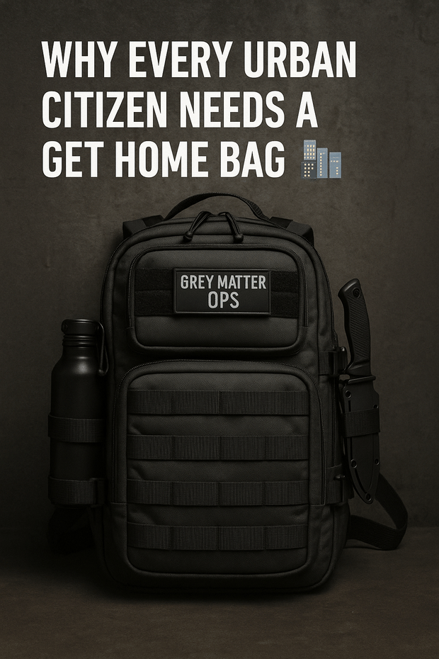 🌆 Why Every Urban Citizen Needs a Get Home Bag (GHB)