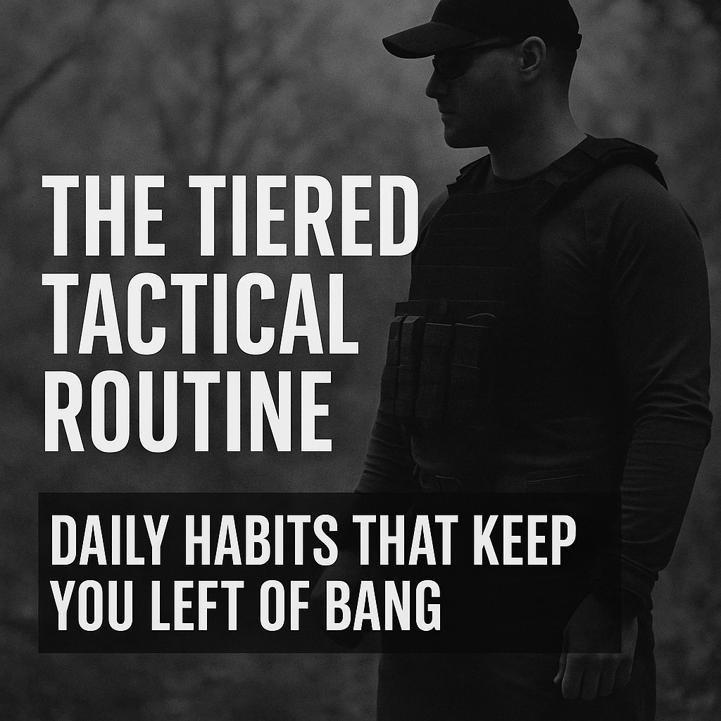 The Tiered Tactical Routine: Daily Habits That Keep You Left of Bang
