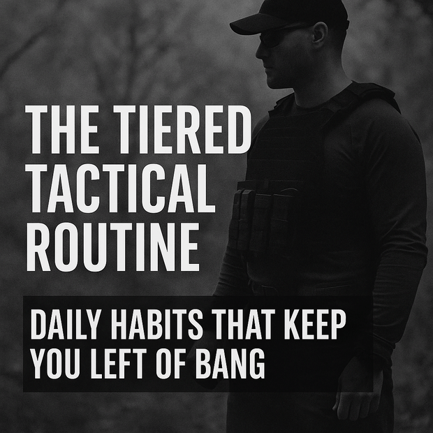 The Tiered Tactical Routine: Daily Habits That Keep You Left of Bang