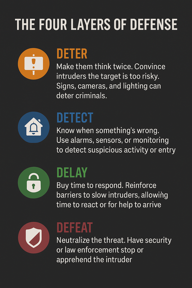 🛡️ The Four Layers of Defense: Build a Mindset That Holds When It Matters Most