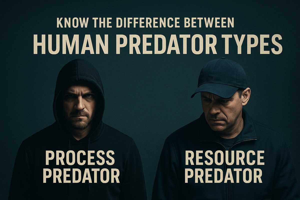Process vs. Resource Predators: Tactical Awareness for Civilian Survival