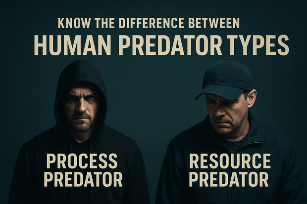 Process vs. Resource Predators: Tactical Awareness for Civilian Survival