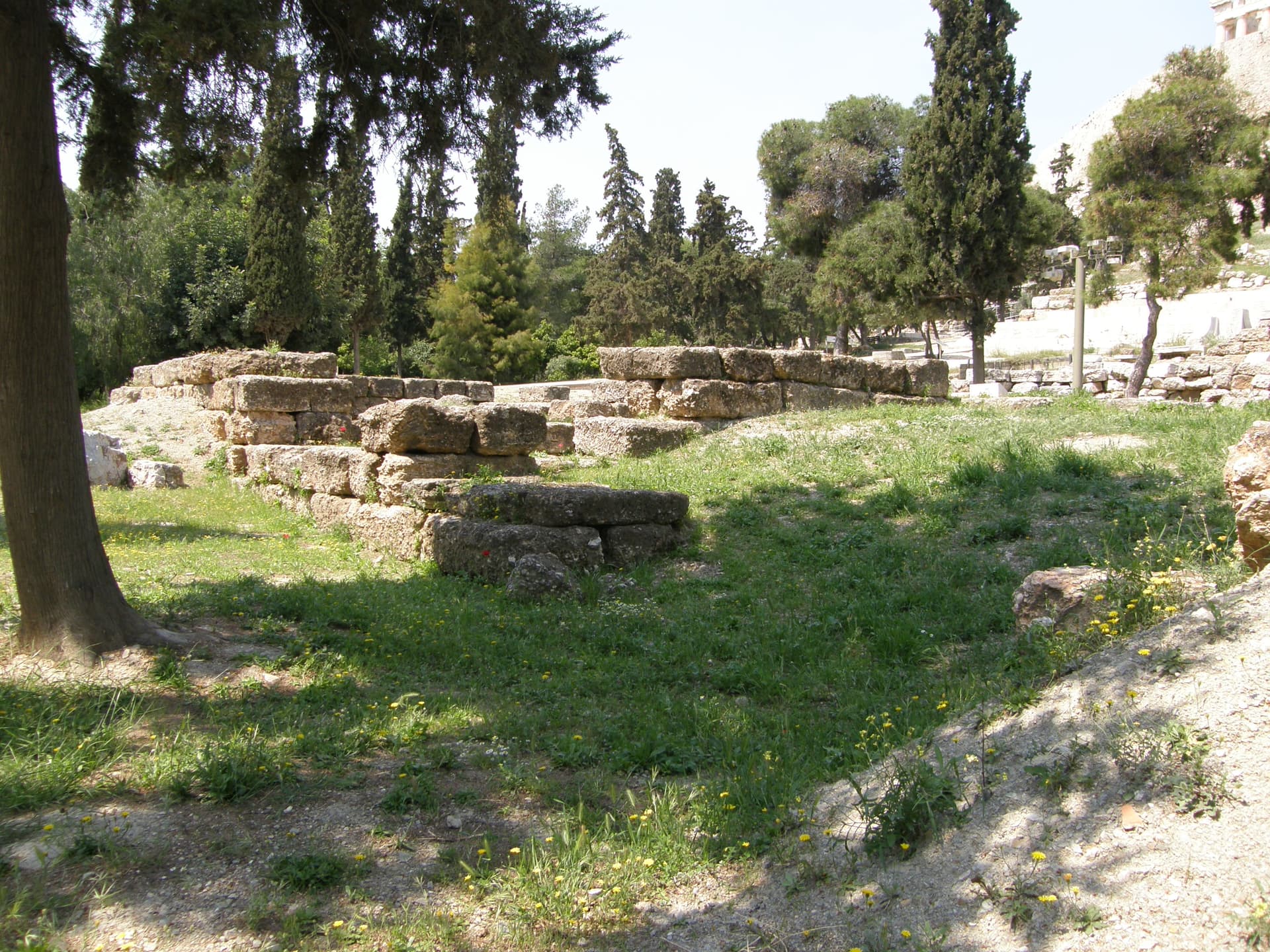 New Temple of Dionysus in Athens