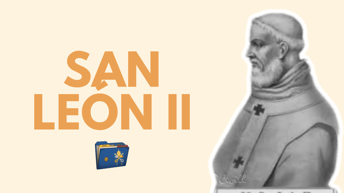 El Papa que nos dió el Signo de la Paz en la Misa: Conoce a San León II