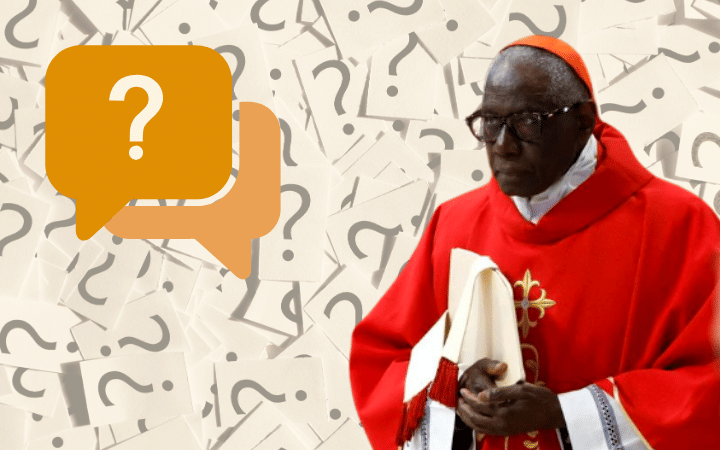 3 cosas que NO pasaron con el Cardenal Sarah... y 1 que SÍ pasó