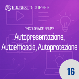 [16] Autopresentazione, Autoefficacia e Autoprotezione