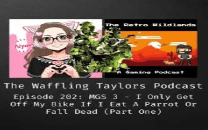 MGS 3 Snake Eater: I Only Get Off My Bike If I Eat A Parrot Or Fall Dead (Part One)