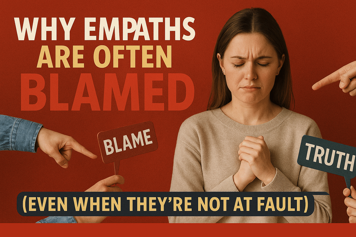 Why Empaths Are Often Blamed (Even When They’re Not at Fault)