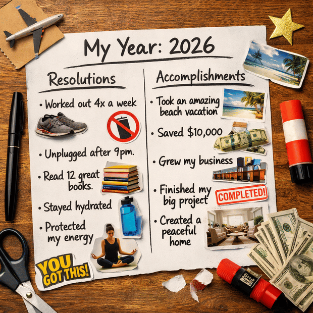 The Old-School New Year Reset: Write Your Goals by Hand (and Make Them Feel Real)