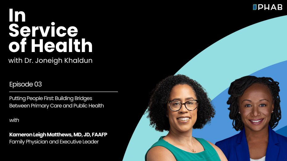 Episode 3 | Putting People First: Building Bridges between Primary Care and Public Health with Dr. Kameron Matthews
