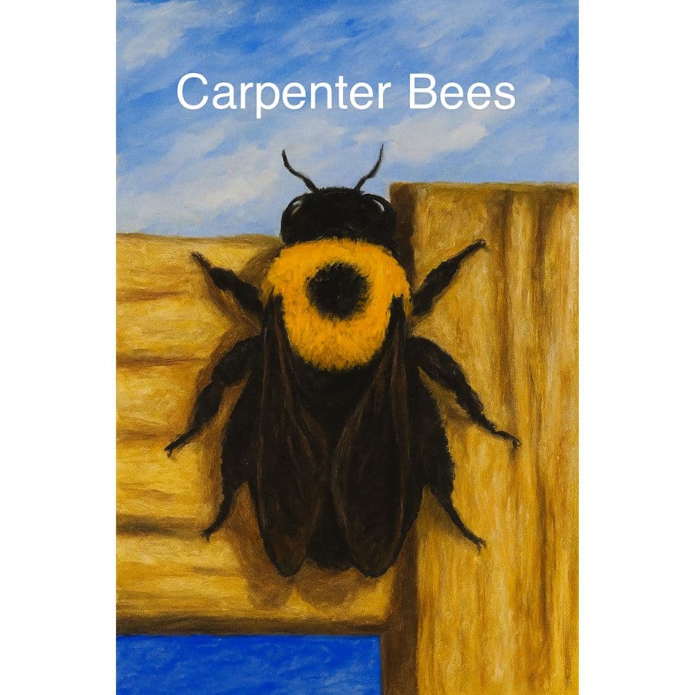 Carpenter Bees: Big, Buzzy, and Surprisingly Gentle 