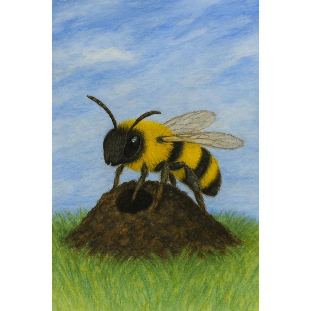 Mining Bees: The Underground Native Pollinators in Your Lawn