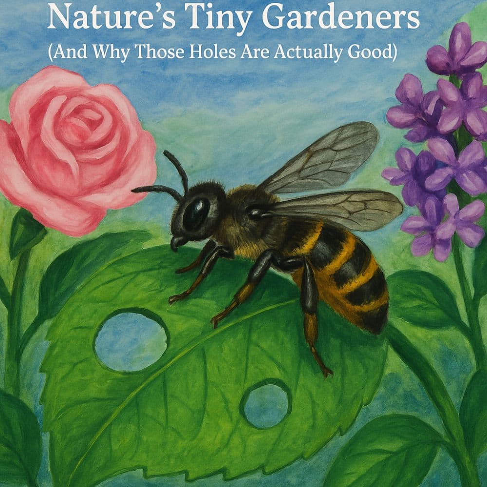 Leafcutter Bees: Nature's Tiny Gardeners 