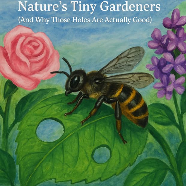 Leafcutter Bees: Nature's Tiny Gardeners 