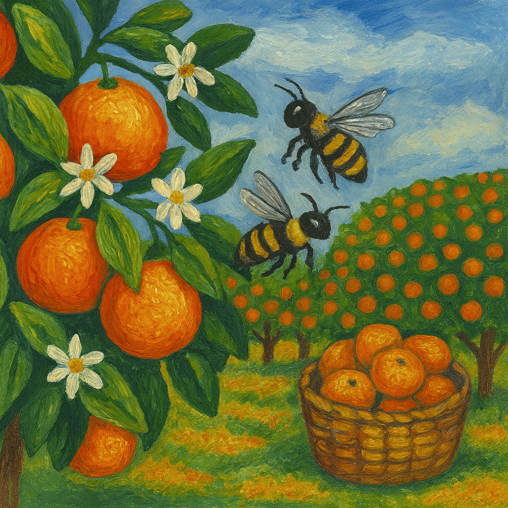 The Citrus Conspiracy: Why Your Holiday Oranges Owe Everything to Native Bees