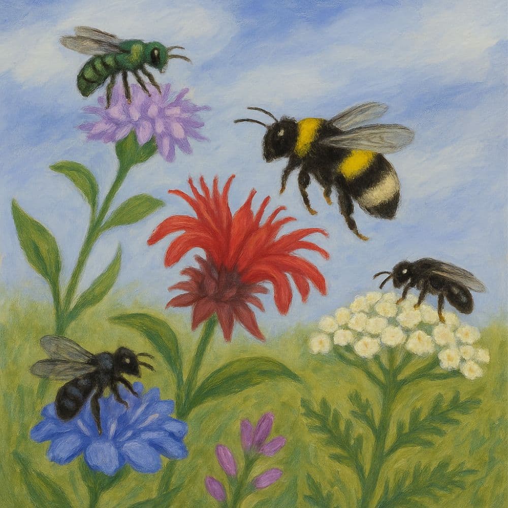 The Hidden World of Native Bees: Why 99% of Bees Don't Make Honey (And Why That's Amazing)