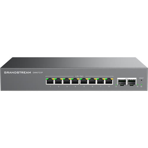 Grandstream Steps Up SMB Game With New GWN7721P 2.5G PoE+ Managed Switch