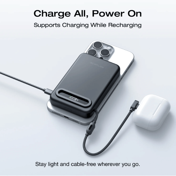 Meet the EcoFlow Rapid Mag Power Bank: The Magnetic Beast That Redefines Portable Power