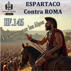 HF.145 – Espartaco contra Roma. Escape por los Alpes.