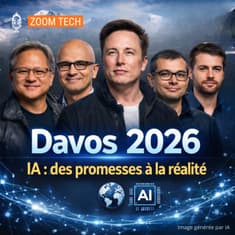 🔎 Davos 2026 : l’IA au cœur du pouvoir mondial (Zoom Tech)