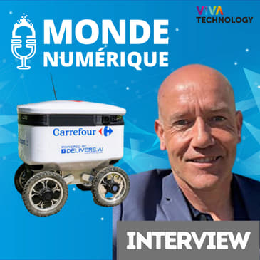 VIVATECH - Les robots de livraison arrivent en Europe (Arnaud Lesne, Carrefour)