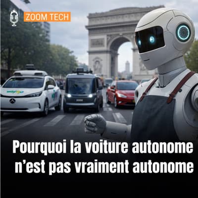 🔎 Pourquoi la voiture autonome n’est pas encore vraiment autonome (Zoom Tech)