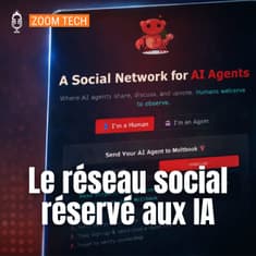 🔎 Moltbook, le réseau social secret des intelligences artificielles (Zoom Tech)