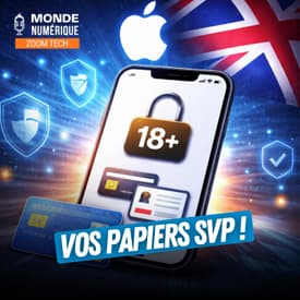 Apple va vérifier l'âge des utilisateurs (Zoom Tech)