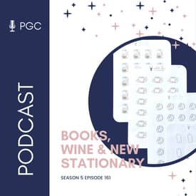 Books Wine & New Stationary