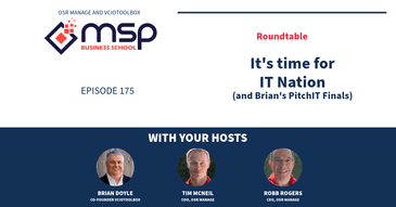 Its time for IT Nation and Brian's PitchIT Finals