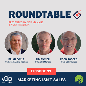 Roundtable – Marketing Isn't Sales