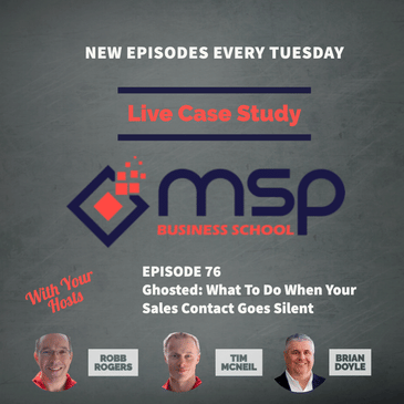 Live Case Study Ghosted: What to Do When your Sales Contact Goes Silent