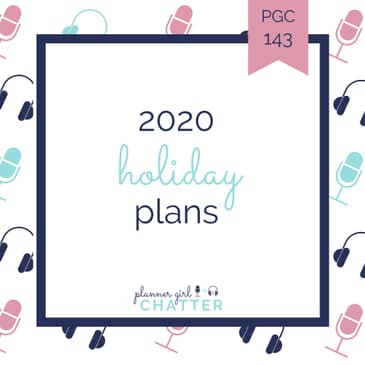 2020 Holiday Plans