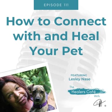 How to Connect with and Heal Your Pet with Lesley Nase on The Healers Caf with Manon Bolliger